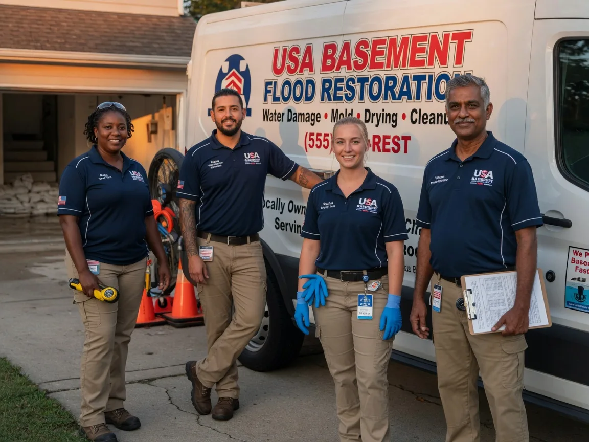 Basement Flood Cleanup company in Gilbertown, AL